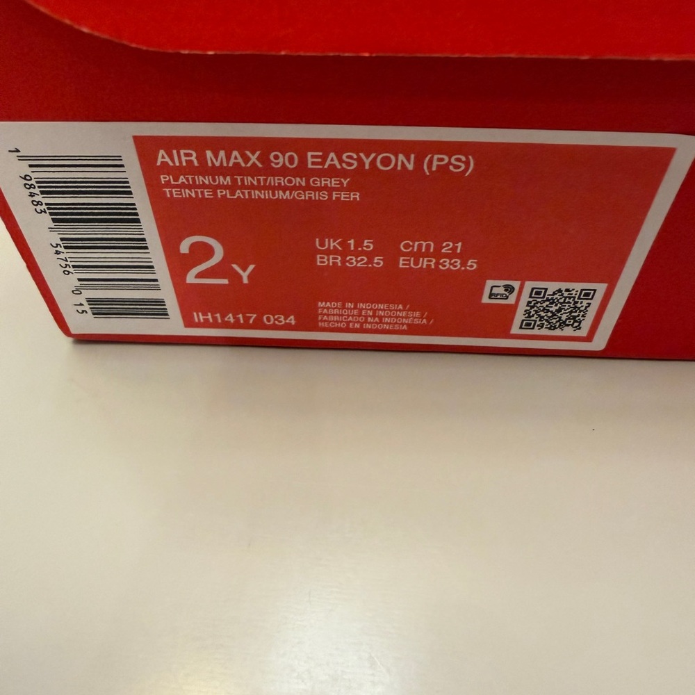 Nike Air Max Kids Sneakers - Gray and Blue - Picture 5 of 5